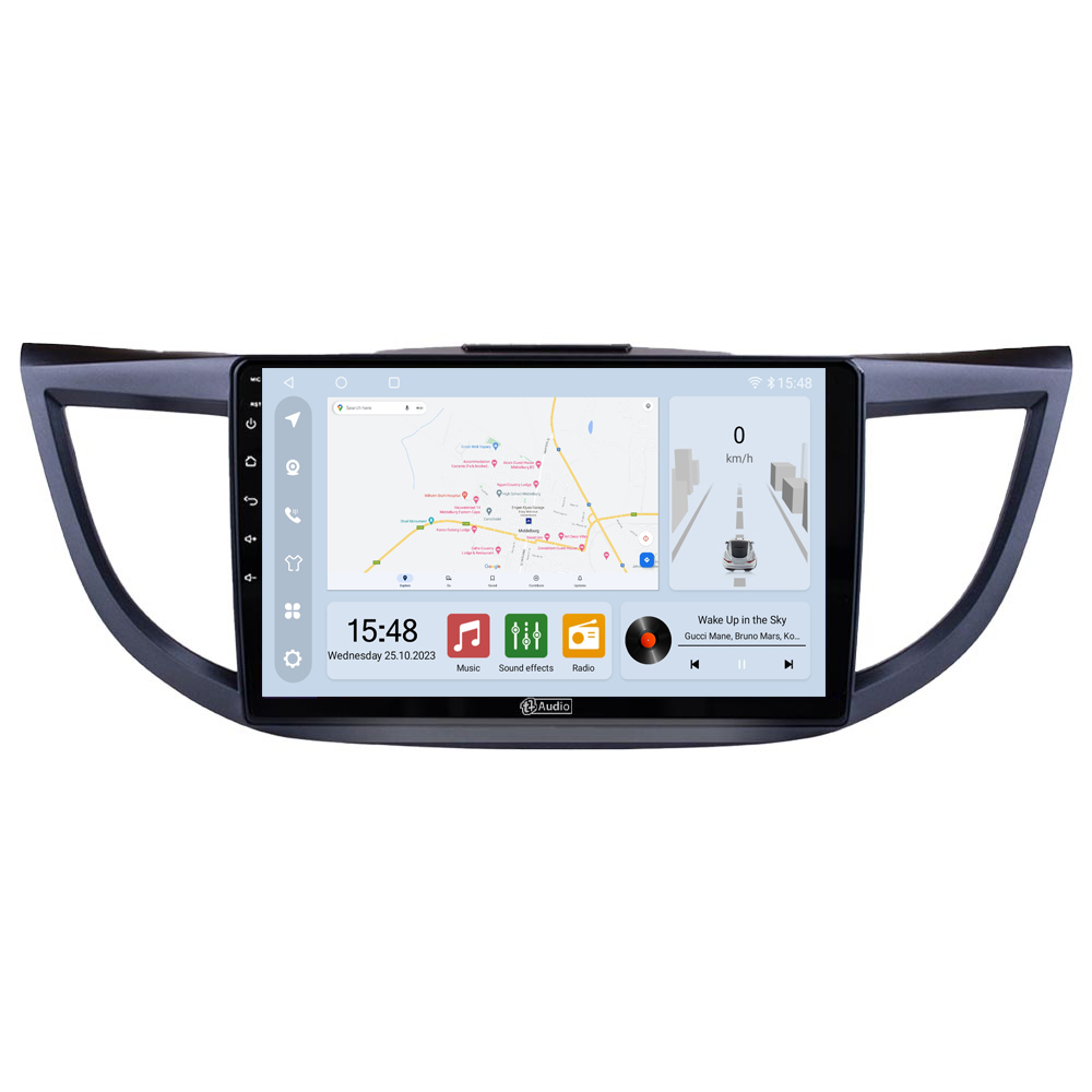 TT Audio Infotainment System for Honda CR-V 2011-2015 (Hi-Res Class D)