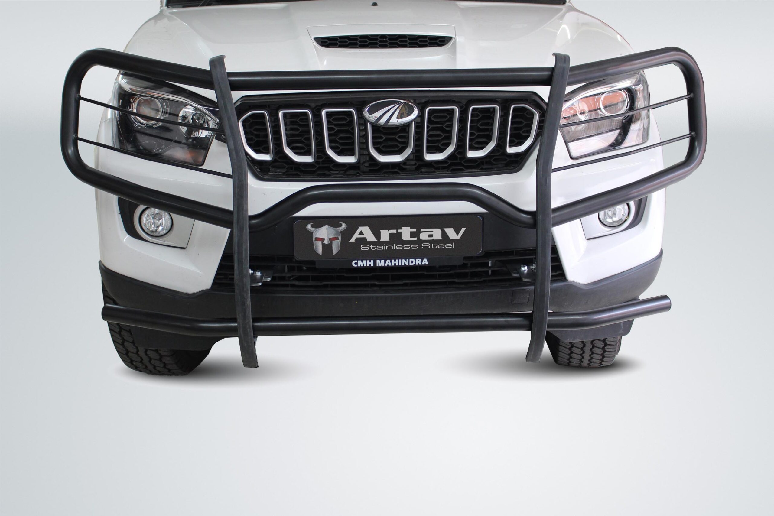 Artav Mahindra Pik Up Headlight Wrap Around Bush Bar