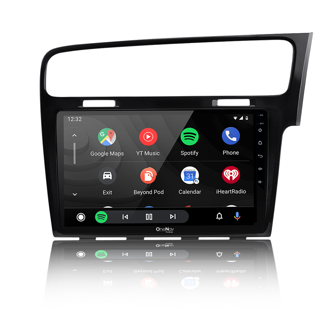 OneNav Pro Infotainment System – VW Golf 7 (2017-2019) Black Trim