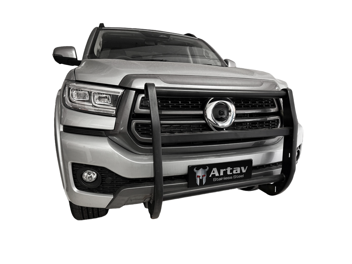 Artav GWM P300 Bullbar Black (Police Bar)