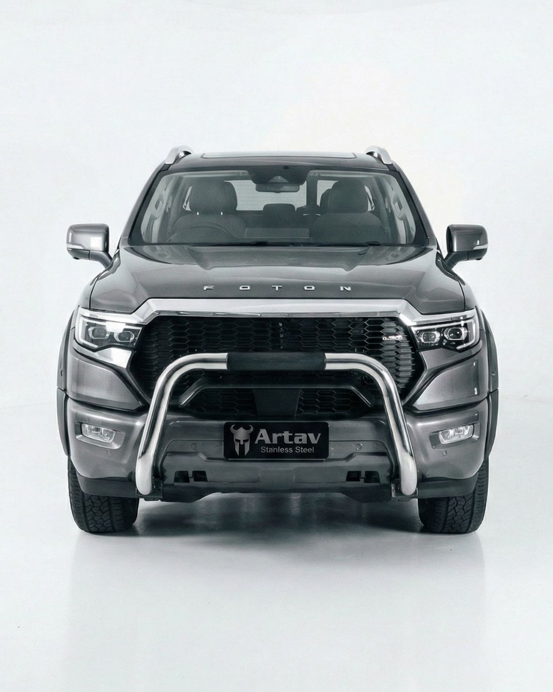 Artav Foton Tunland V9 PDC Nudge Bar