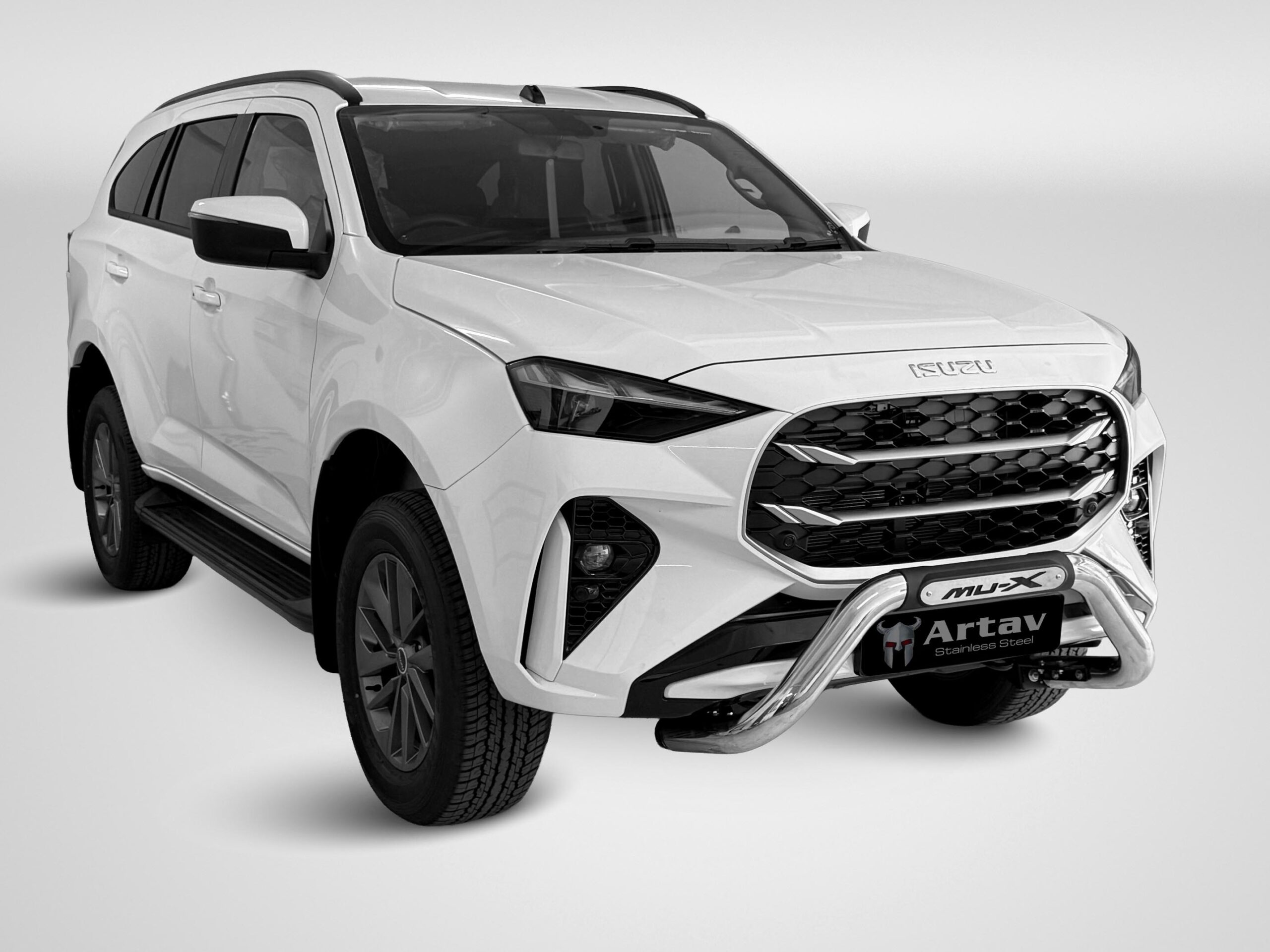 Artav Isuzu MU-X PDC Nudge Bar with Branded Injection Mould