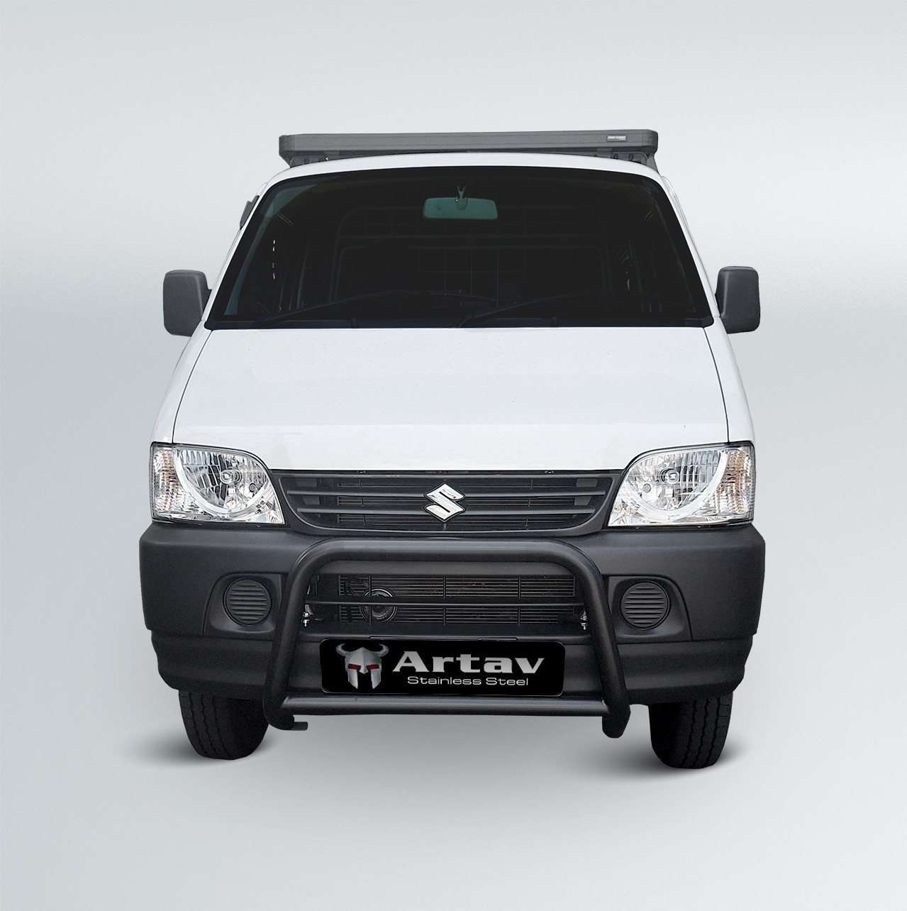 Artav Suzuki Eeco Nudge Bar – Black Stainless