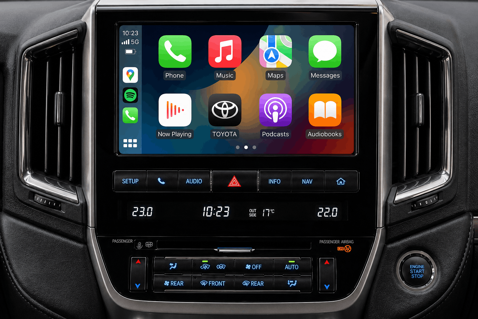 Toyota Land Cruiser 200 Carplay / Android Auto Add-On Module