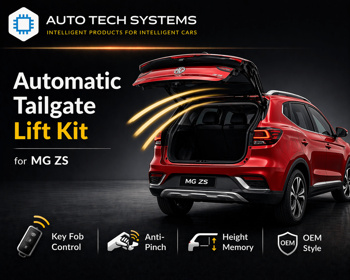 Automatic Tailgate Lift Kit – MG ZS