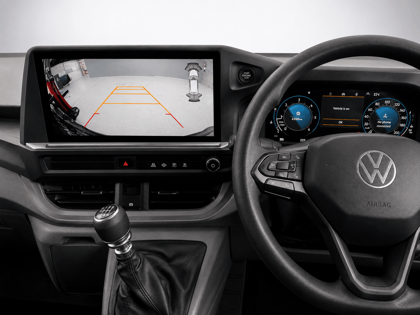 Integrated Rear View Camera Module – VW T7 Transporter