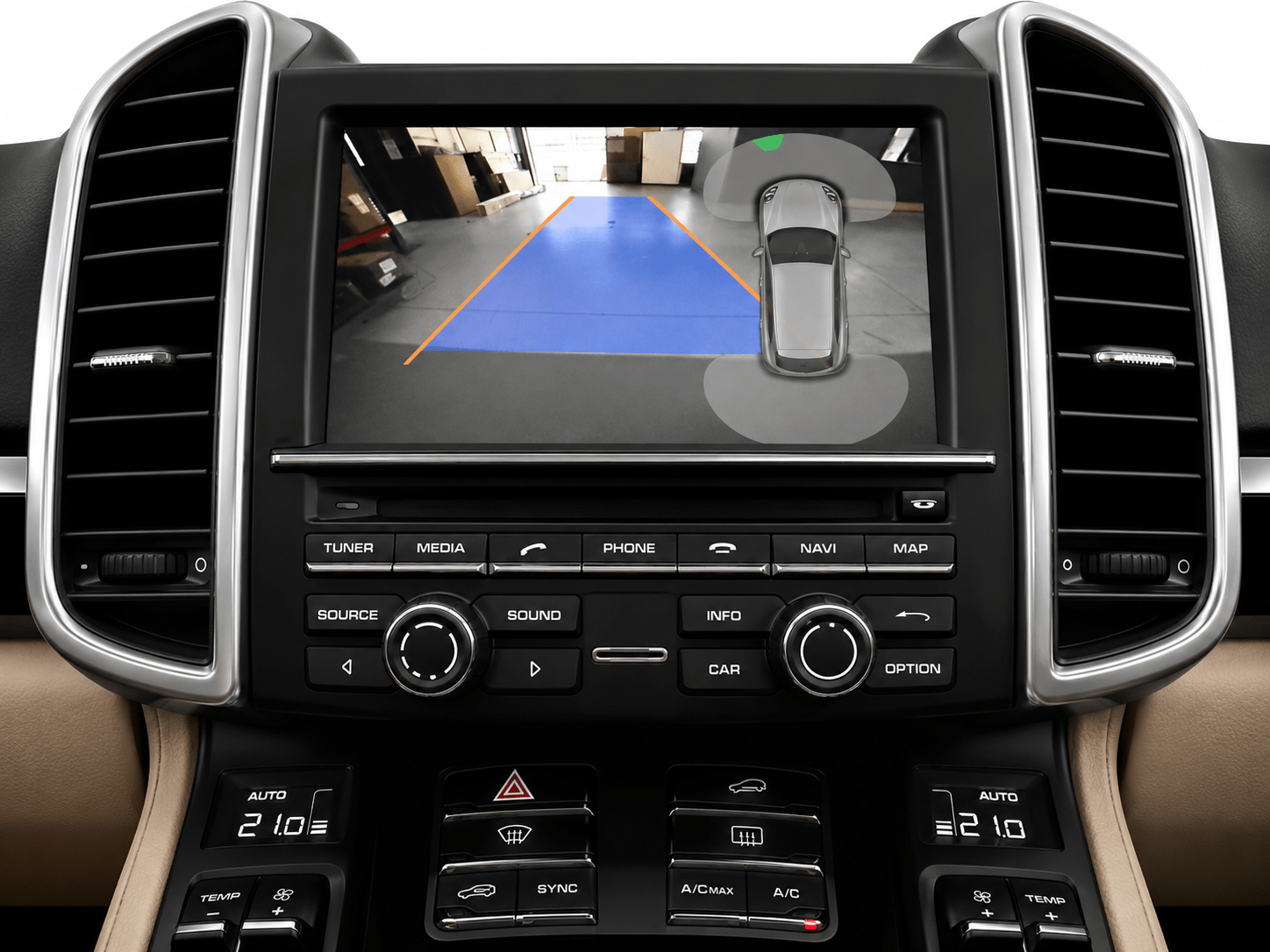 Integrated Rear View Camera Module – Porsche PCM3.1