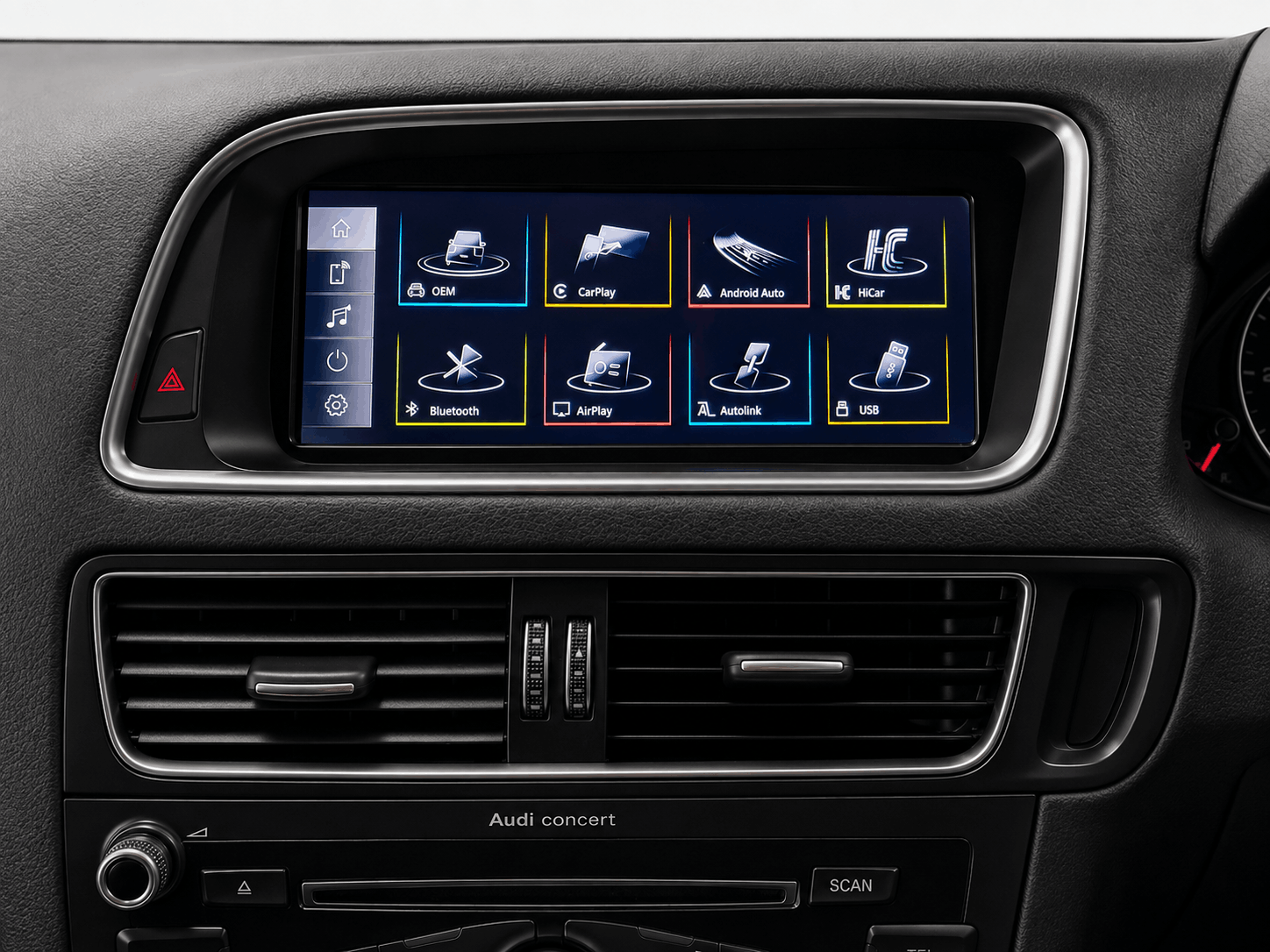 Replacement Screen System – Audi Q5 – 8.9″