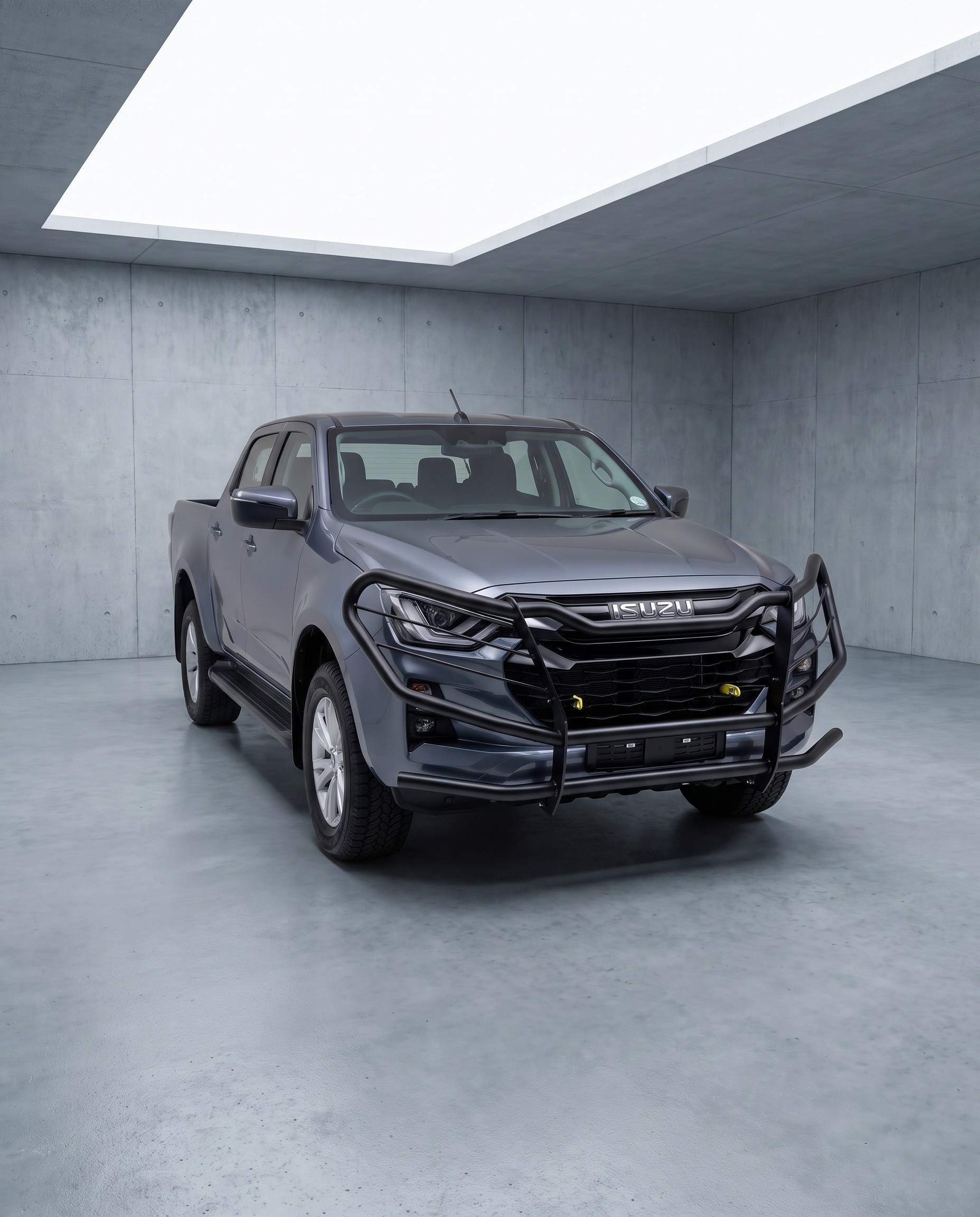 Isuzu DMAX Headlight Wrap Around Bush Bar – Gen 7 Facelift Model