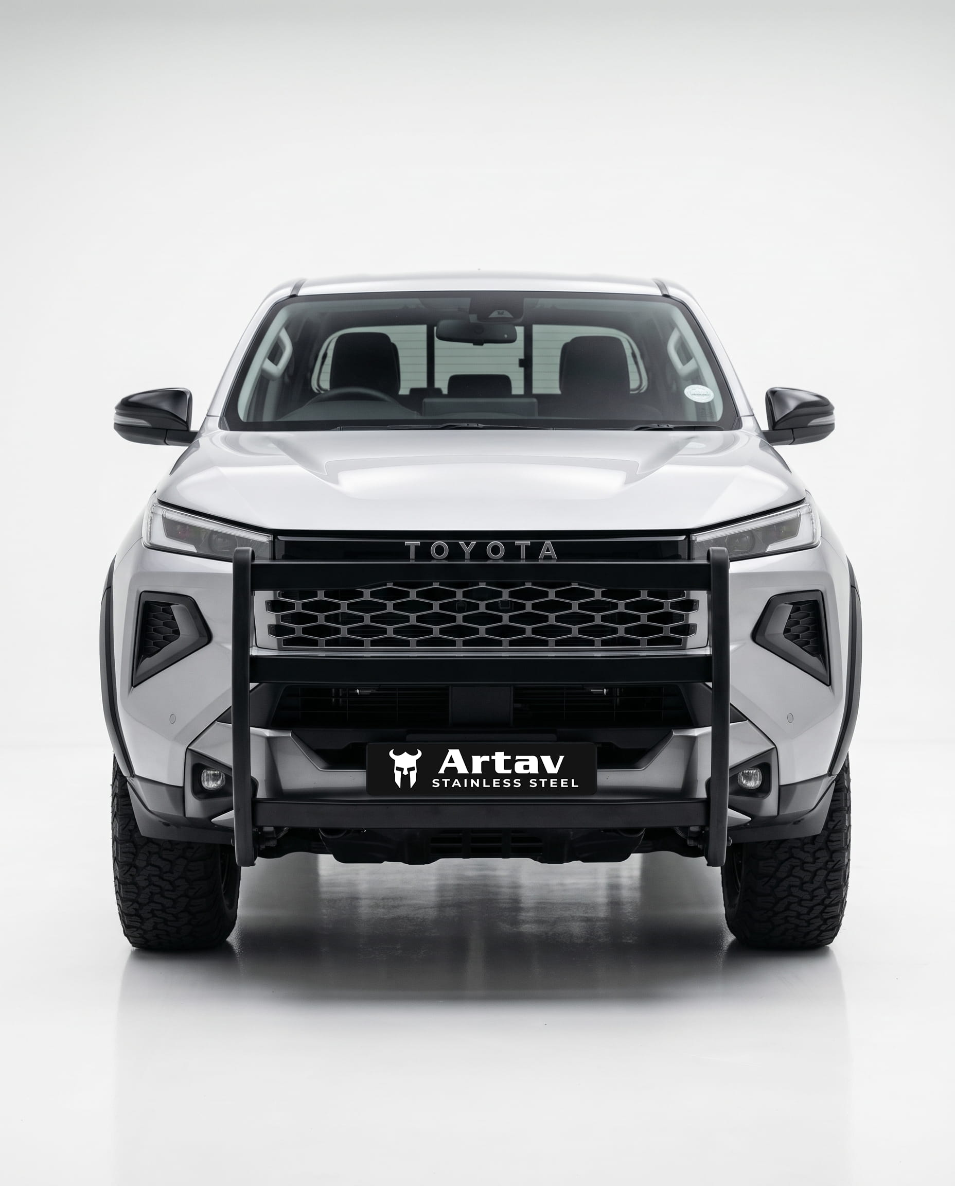 Artav Toyota Hilux TRAVO (9th Gen) Bullbar Black – PDC Approved – Fits all Models